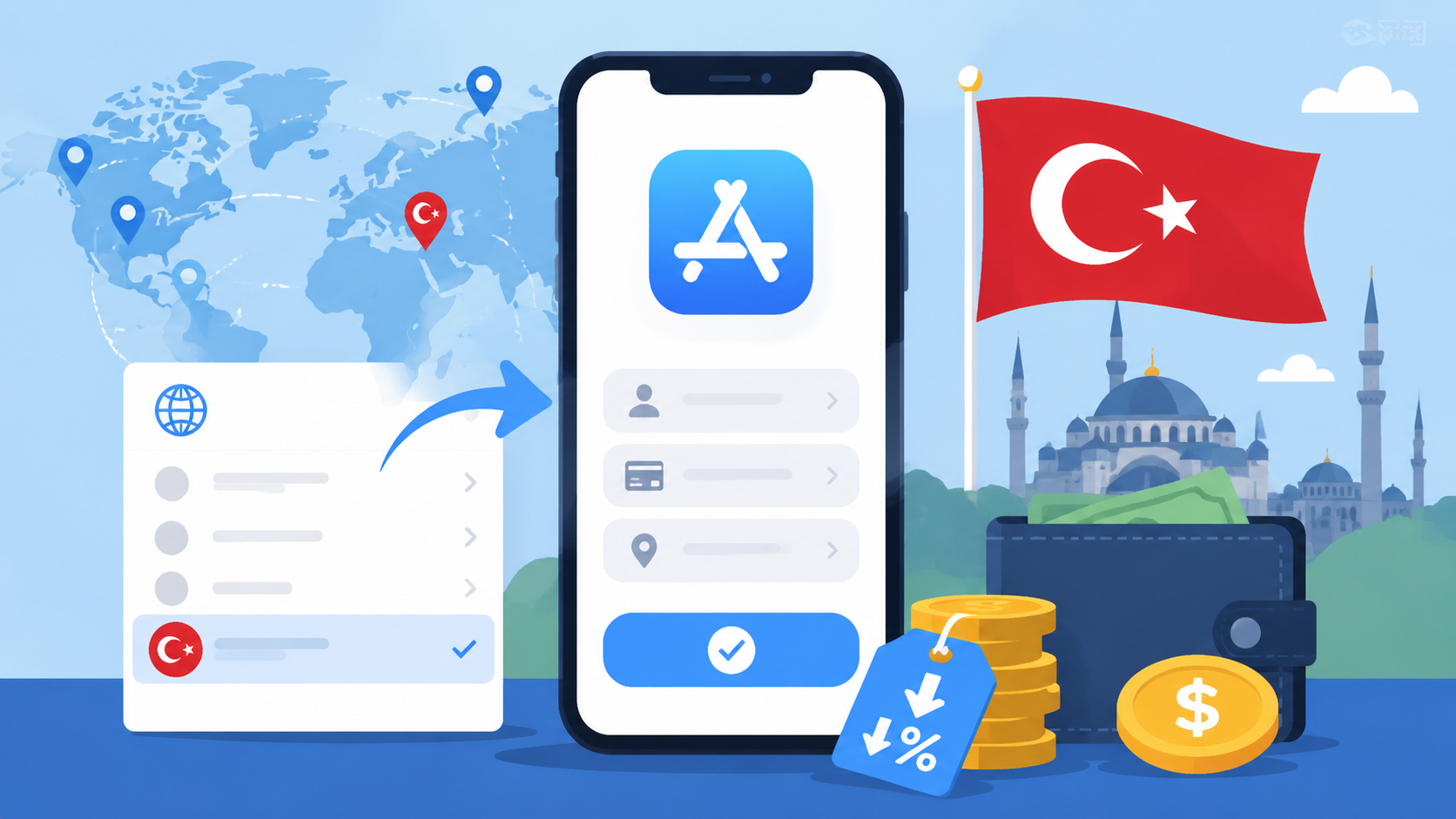 如何切换 App Store 到土耳其区？完整操作步骤
