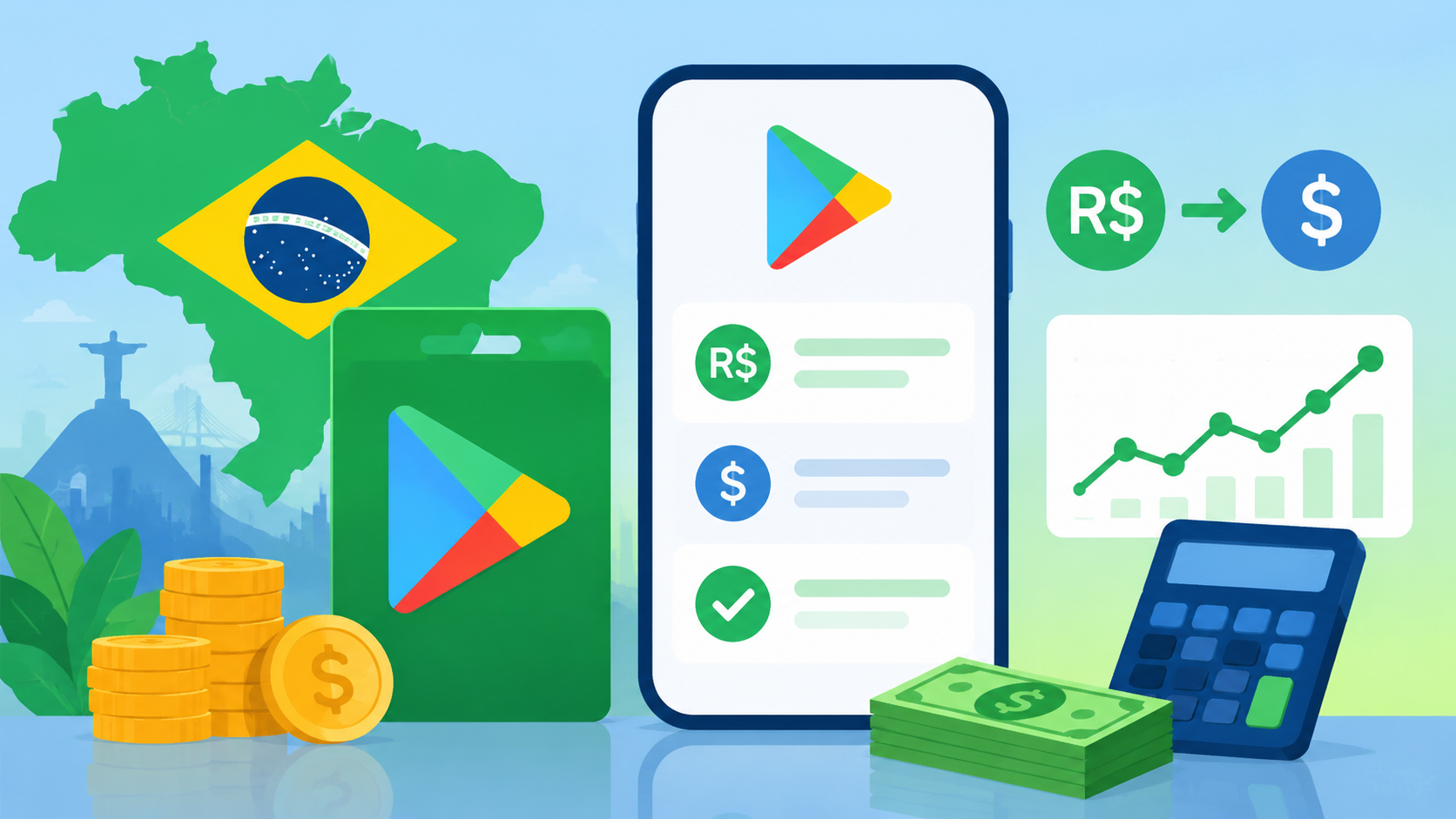 Brazil BRL Google Play Top-Up Exchange Rate Guide 2026: How Much Do You Actually Get?